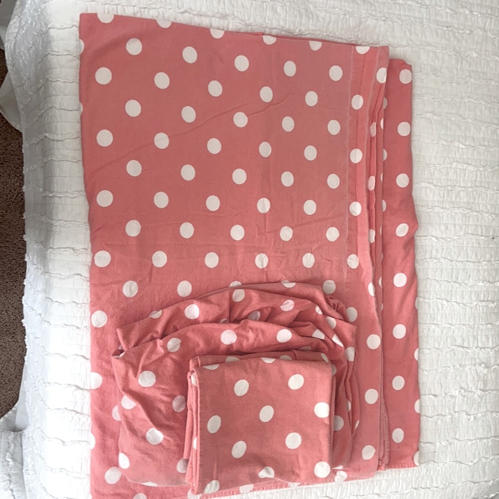 Garnet Hill flannel twin sheets